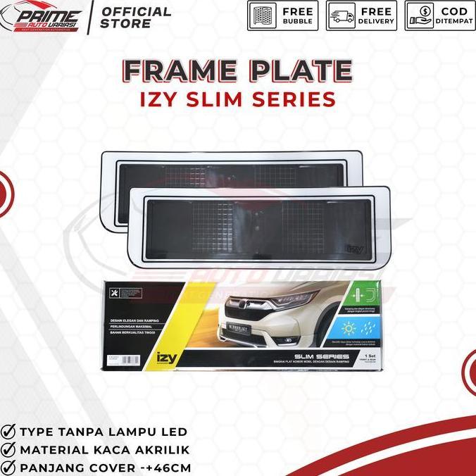 Frame Plat Nomor Izy Dudukan Plat Nomor Mika IZY Plat Nomor Mobil