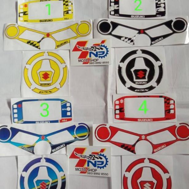 Stiker timbul suzuki gsx r150