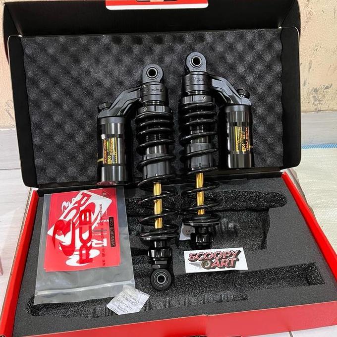 SHOCK BREAKER BELAKANG RCB FLOW PRO 320MM TIGER RX KING HONDA BEBEK ORIGINAL DAN TERPERCAYA