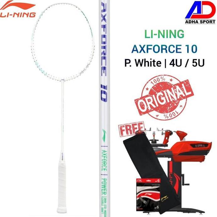 Raket Badminton LiNing Axforce 10 4U | 5U Original Raket Bulutangkis
