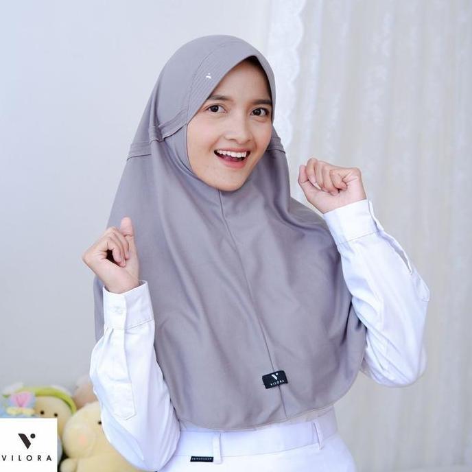 New- Kerudung Sekolah Original Vilora Sd Smp Sma