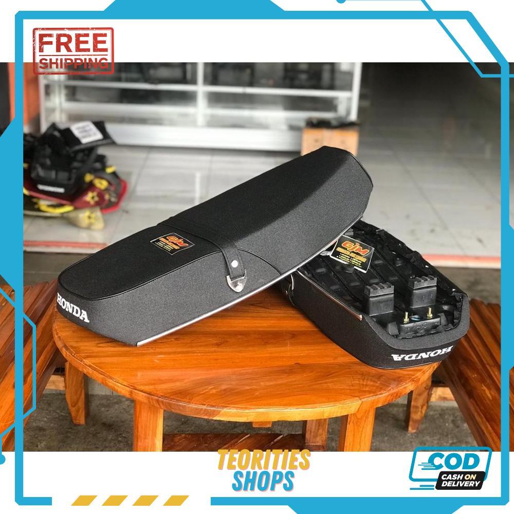 Jok motor honda astrea grand kulit amplas jok astrea standar anti gembos busa biru jok astrea grand 