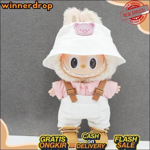 READY  Baju Pakaian LABUBU V1 V2 Branded Chanel LV Lucu Kacamata Tas Boneka Sale