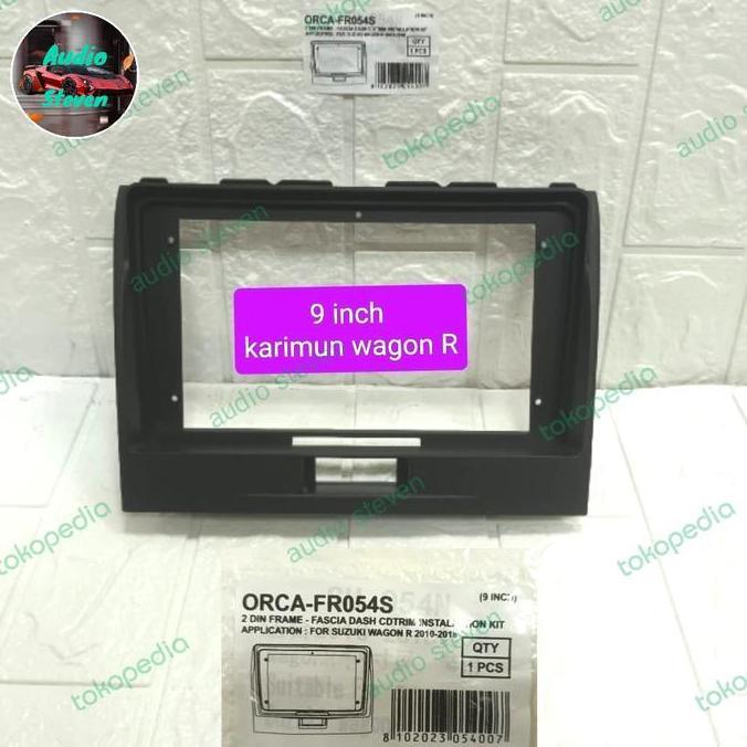 frame head unit android 9inch wagon r BEST QUALITY