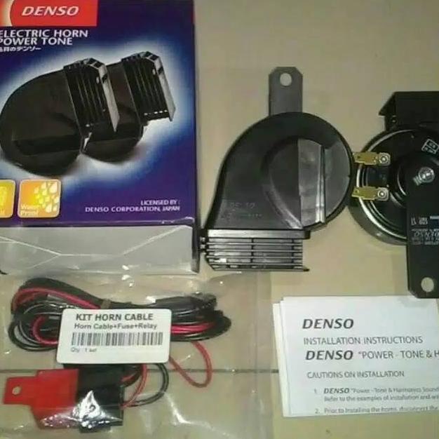 Klakson HORN DENSO keong waterproof + RILEY motor NMAX AEROX PCX XMAX