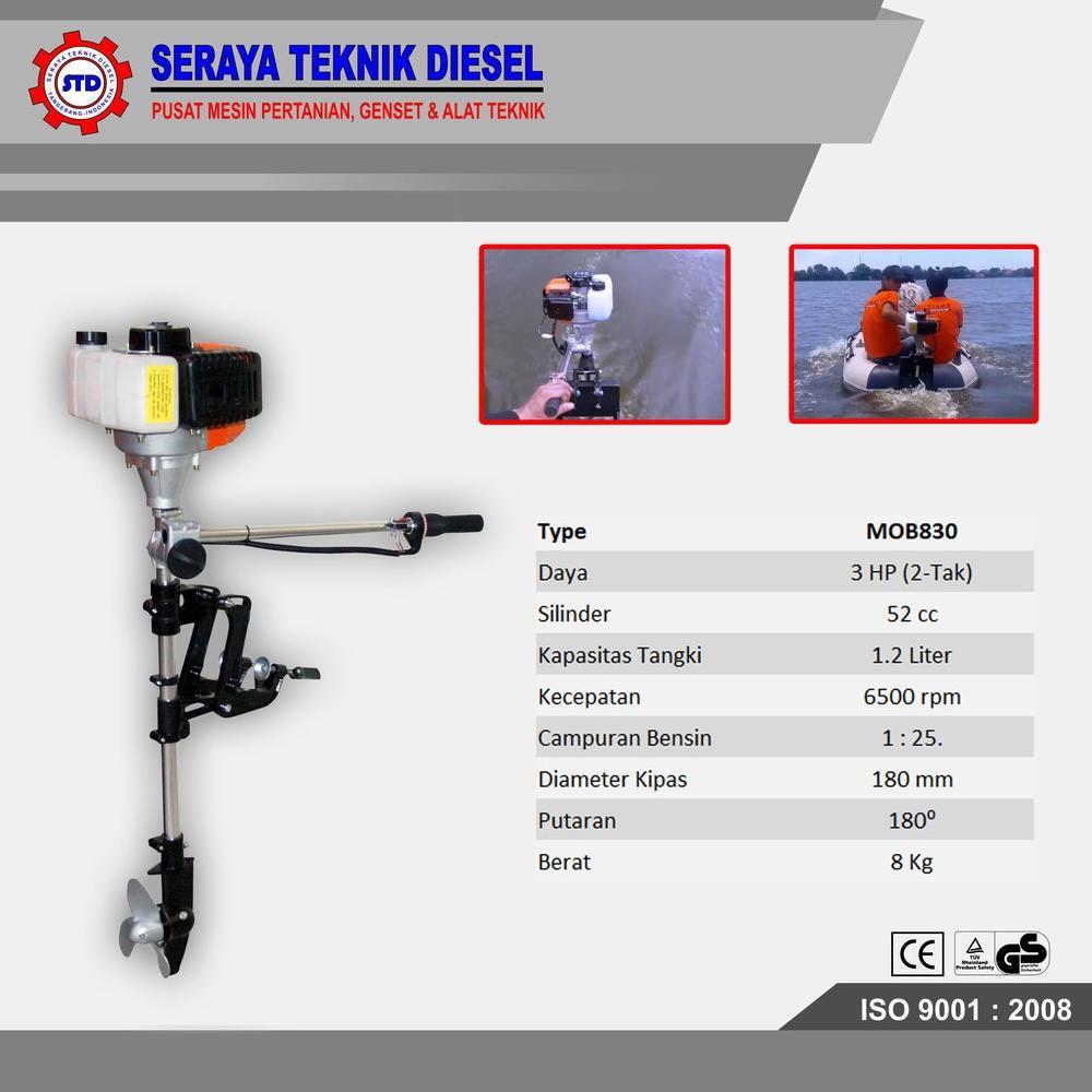 MESIN TEMPEL 3 HP 2tak MATSUMOTO MOB830 Berkualitas