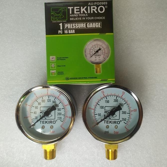 Pressure Gauge Tekiro 16Bar & 25Bar