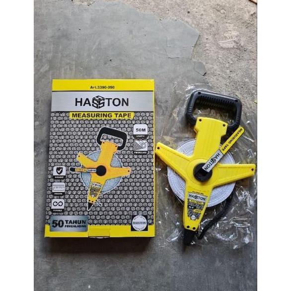 Good- Meteran Fiber 50 Meter / Meteran Tancap Tanah 50 M 50 Meter Roll Gulungan Fiber