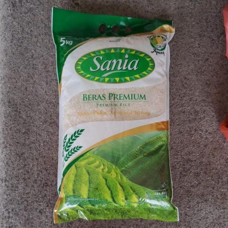 SANIA ~ BERAS PREMIUM 5KG (KHUSUS INSTAN MEDAN)