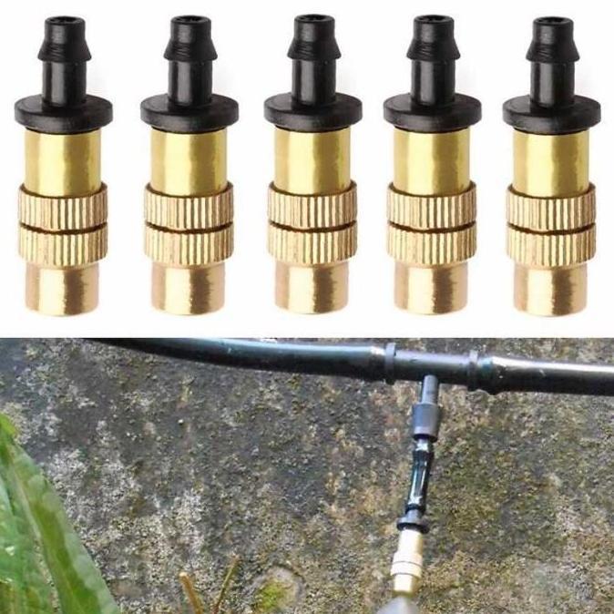 Ytta- Water Mist Sprinkler Kabut Sprinkle Embun Irigasi Air Taman Nozel Head