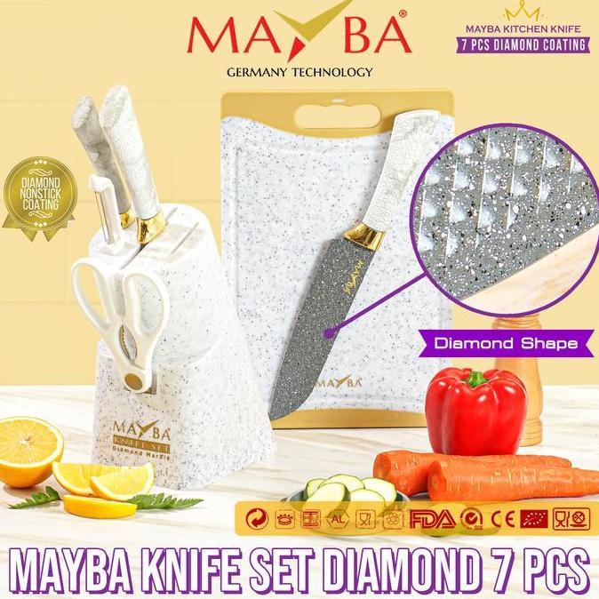 GOHAPPY PISAU SET PASTEL TAJAM BEAUTIFUL COLOR