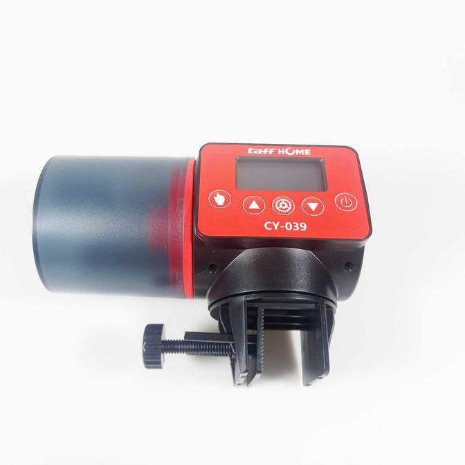 Enimx- Dispenser Makanan Ikan Pintar Otomatis Smart Fish Feeder Dengan Pengaturan Waktu Dan Kapasita