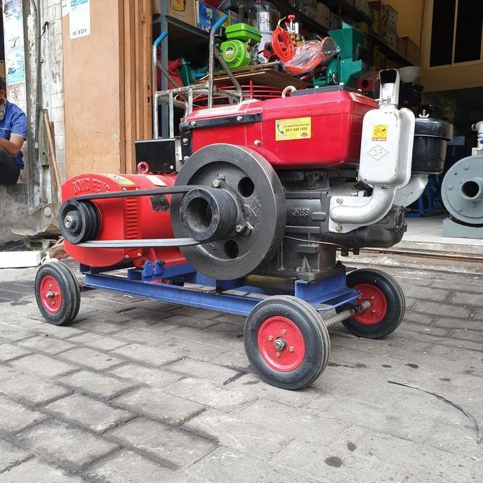 Miliki Genset 8Kva Complete Mesin Diesel Dan Dinamo Dongfeng