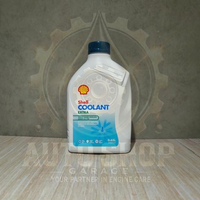 Shell Coolant Extra Motor 0.65 Liter Hijau - Air Radiator Original