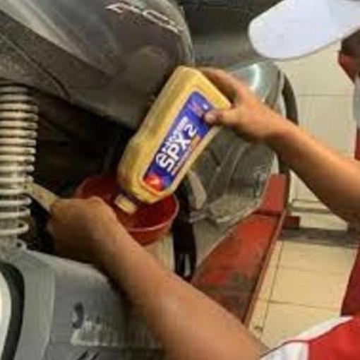 Hiww- Oli Spx2 Oli Ahm Spx 2 Matic Fully Synthetic Sae 10W 30Sl 800 Ml Ori