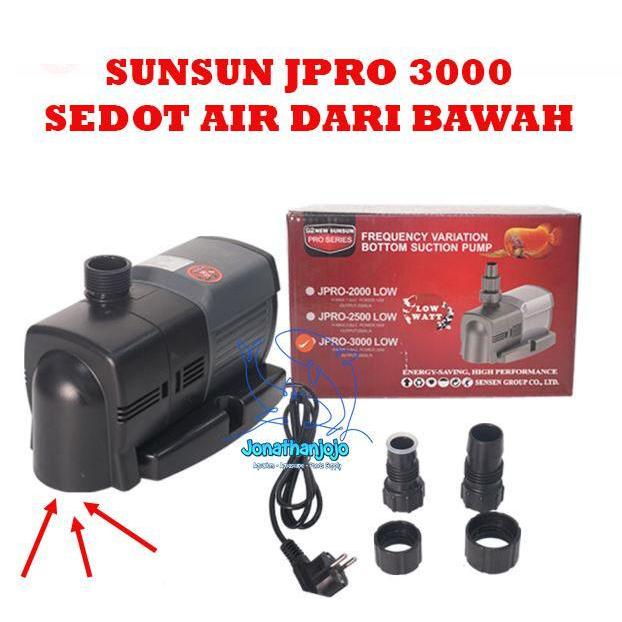Sunsun Jtp Pro 2000 2500 3000 4800 5800 Liter/Jam Jpro / Eco / Low Jpro Sni Original Pompa Low Watt 