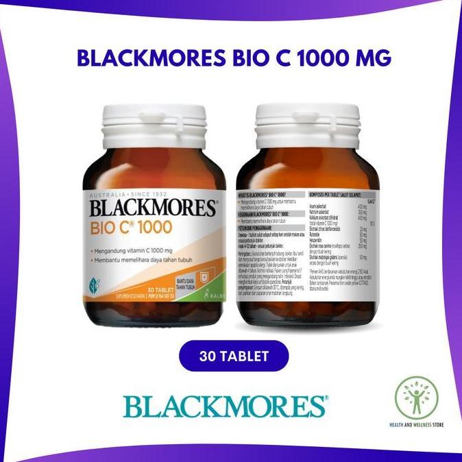 Vitmax- Blackmores Bio C 1000 Mg Vit C Vitamin C Bpom Series