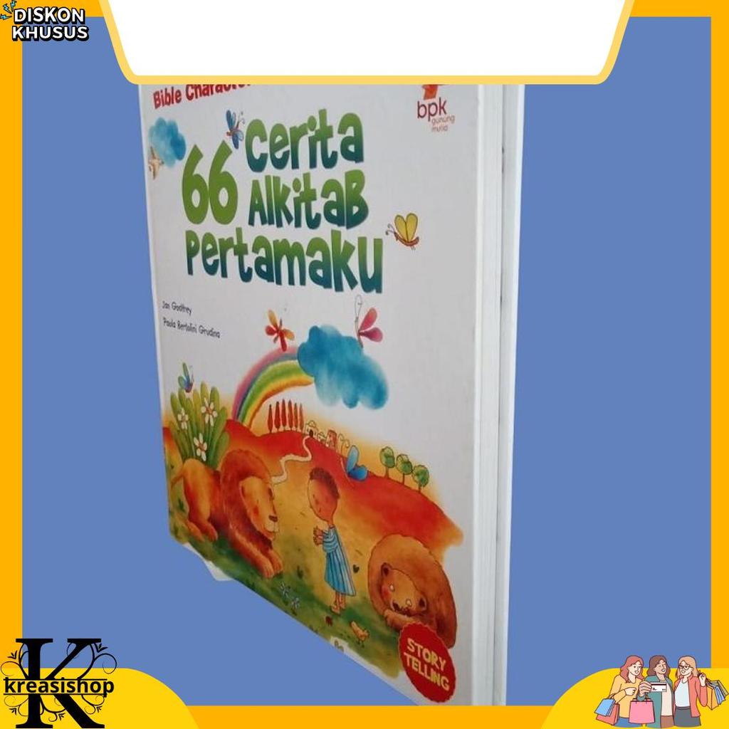 66 Cerita Alkitab Pertamaku Buku Anak Sekolah Minggu Kristen Diskon