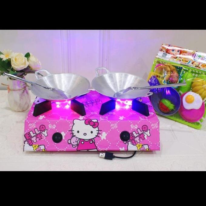 Toypuy- Mainan Anak Kompor Tungku 2 Hellokitty