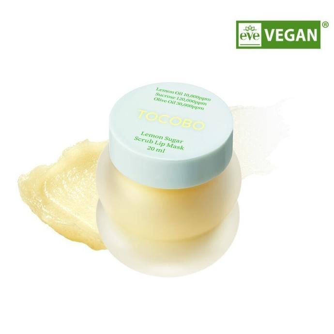Ready Tocobo Lemon Sugar Scrub Lip Mask 20ml Vegan