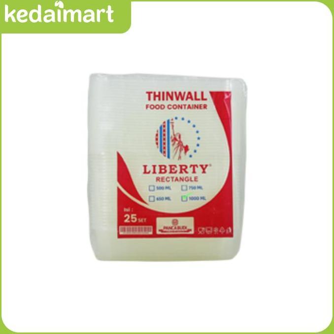 Good- Liberty Thinwall Kotak 500 Ml Pack Isi 25