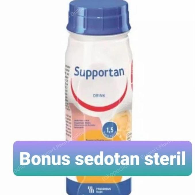 Ladyxy- Supportan Drink 200 Ml 300 Kalori Minuman Susu Kalori Tinggi