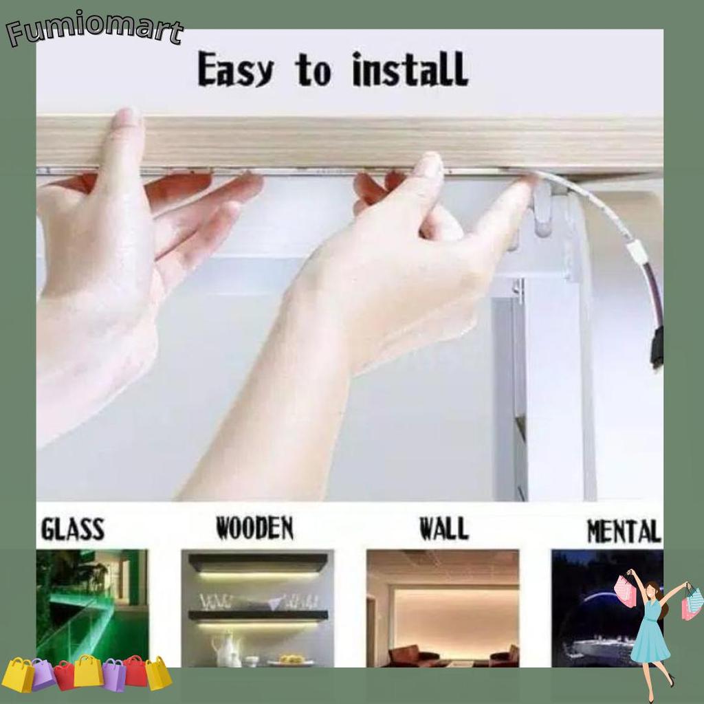 [3528 10m] Lampu led strip rgb 16 warna remote tiktok warna warni lampu kamar dinding Sale