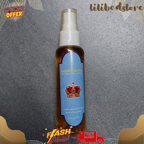 Minyak Urapan Spray Wangi 100 ml Anointing Oil Suci Profetik Bahtera Mahanaim Untuk Doa Doling Terla