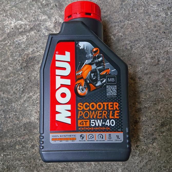 OLI MOTUL SCOOTER POWER LE 5W/40 0.8/1L MATIC NMAX PCX VARIO ADV150