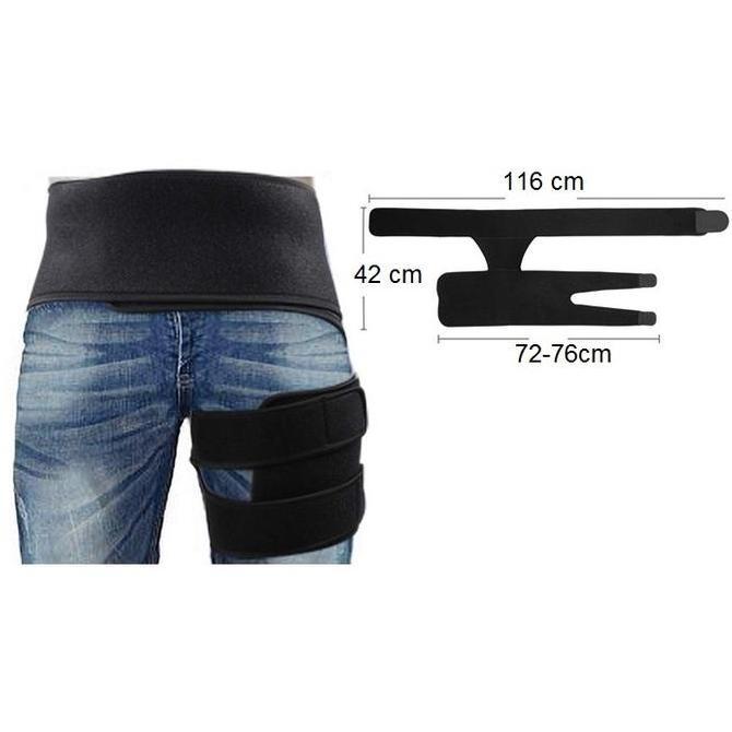 SIAPKIRIM Deker Paha Thigh Brace Penyangga Paha Sciatica Pain Relief Hip Brace READY STOCK