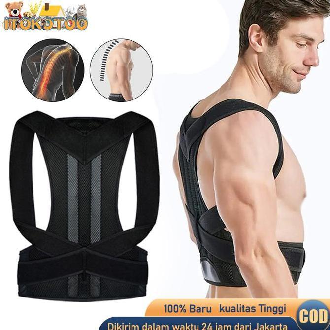 TERMURAH Alat Agar Tidak Bungkuk Korset Anti Bungkuk Alat Kretek Punggung Alat Penegak Badan Bungkuk
