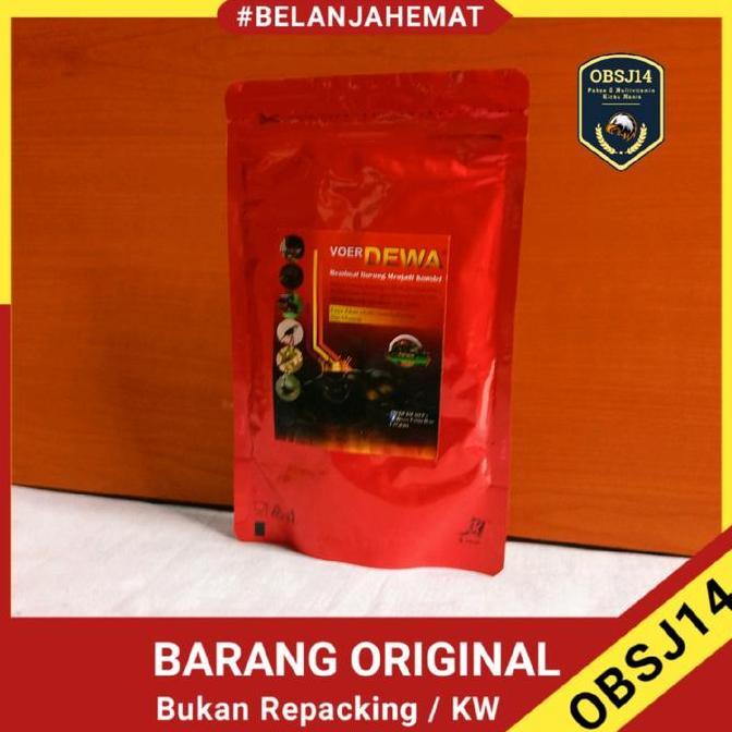 Britis- Voer Dewa Halus Pakan Burung Pleci