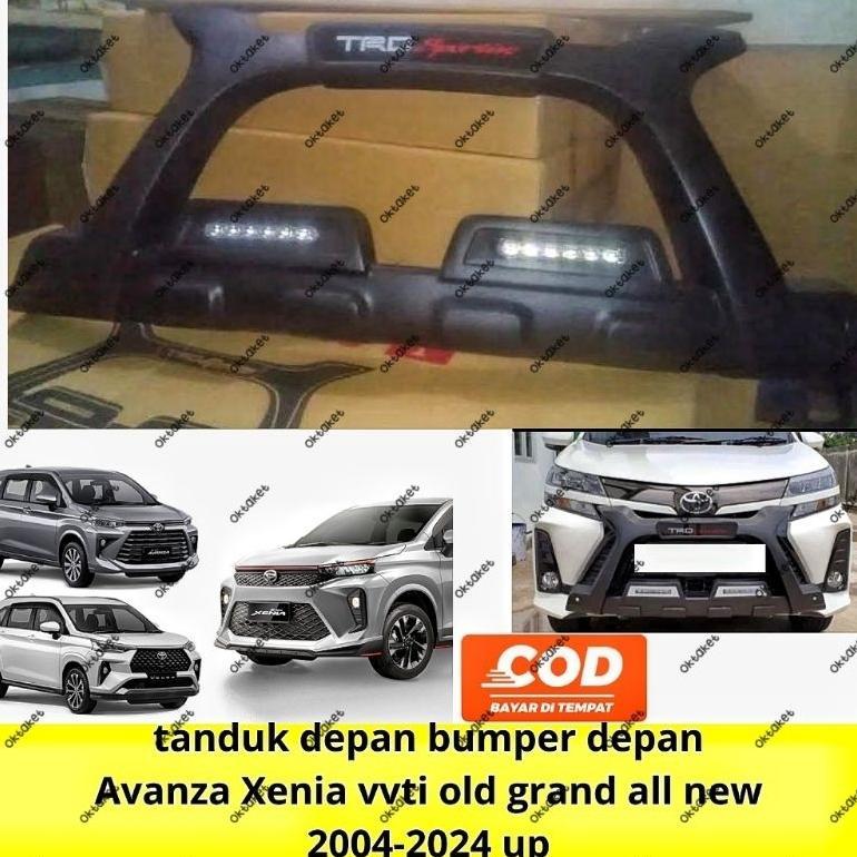 tanduk depan bumper depan Luxury TRD Sportivo Avanza Xenia Veloz vvti old grand all new 2004 2008 20