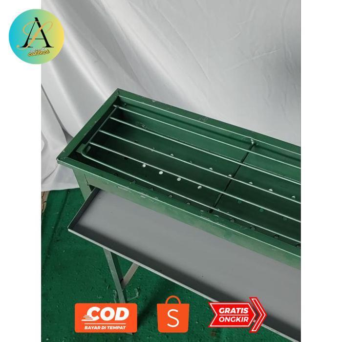 ALIANDRACOLLECT BAKARAN SATE ARANG KAKI PANJANG PANGGANGAN SATE SERBAGUNA ER-6