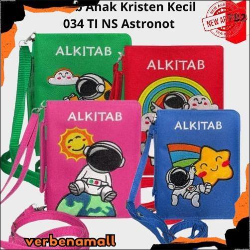 Alkitab Anak Kristen Kecil TB2 034 Astronot Terjemahan Baru 2 LAI Mini Sampul Tali Cuci Gudang