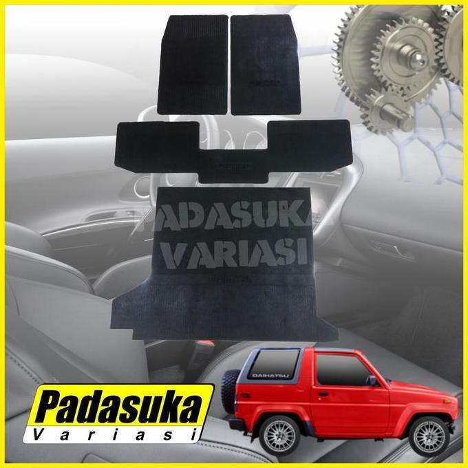 Karpet Feroza Karpet Mobil Feroza Karpet Daihatsu Feroza 3 Baris ASLI