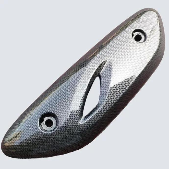 Cover Knalpot Carbon Scoopy 2021 untuk Motor HEMAT