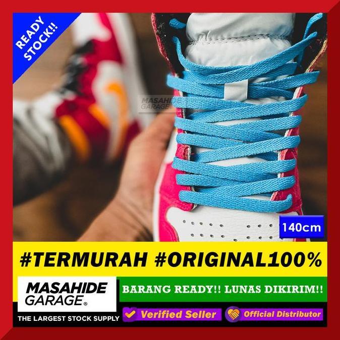 Reinforced Shoelaces Sky Blue Tali Sepatu Air Jordan Sky Blue Biru