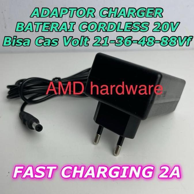 Yourpw- Adapter Charger Mesin Bor Cordless Casan Baterai 12V 21V 36V 48V Kapusi Japan Jld Adaptor
