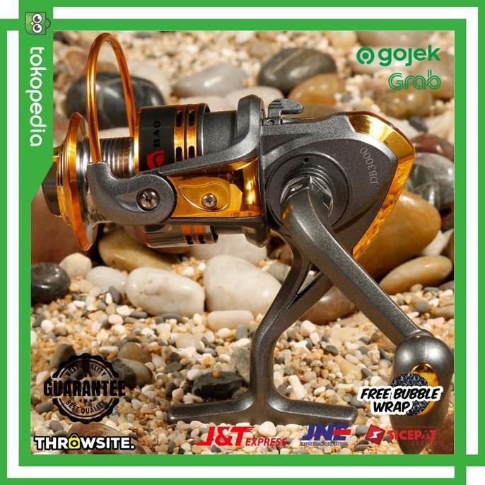 TERBARU - Reel Pancing Gulungan Pancing DEBAO DB3000A Metal Reel 10 Ball Bearing