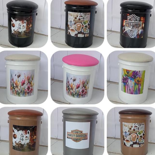 Kursi Tong Kalengbesi Bangku Tong Kursi Doang