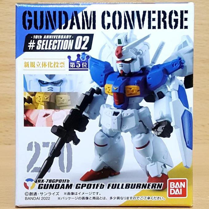 FW GUNDAM CONVERGE #SELECTION 02 [0083] #270 RX-78 GP01Fb Full Burnern