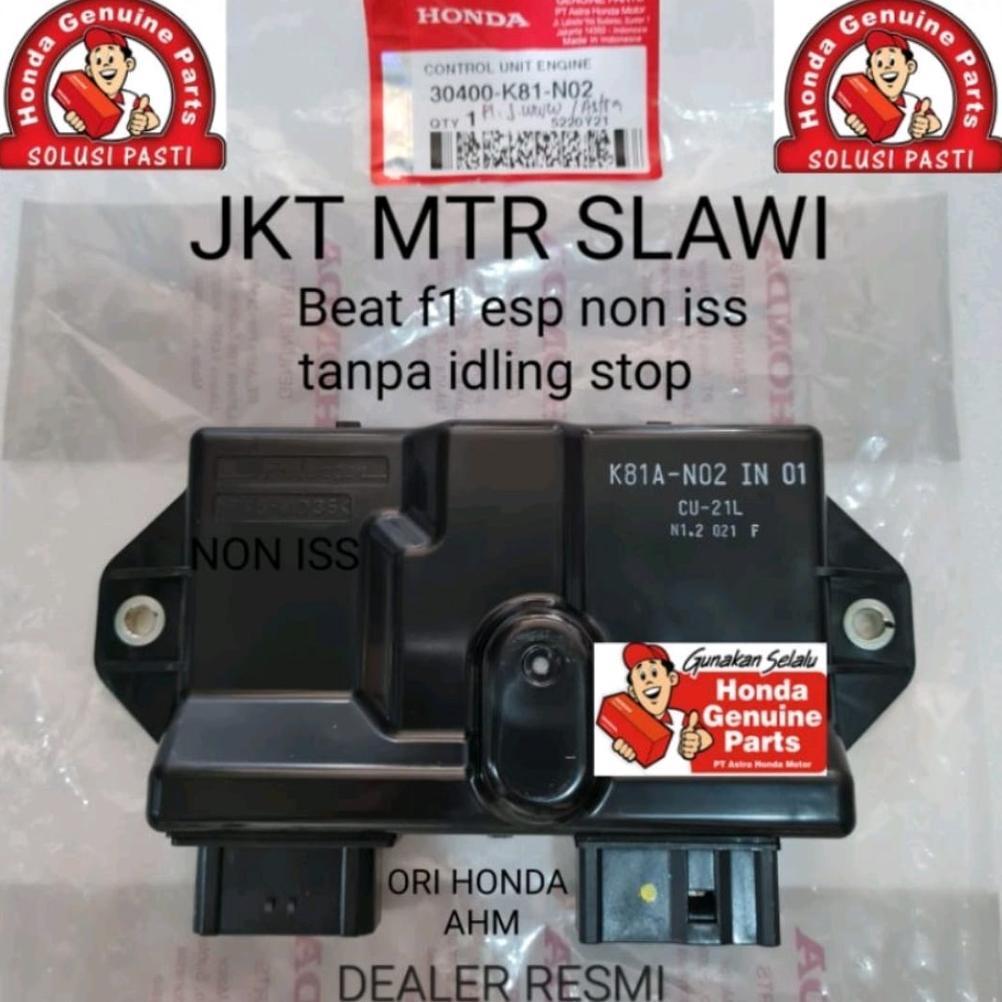 30400-K81-N02 ecu ecm beat street beat esp beat f1 esp non iss 2017-2019  Ori Ahm