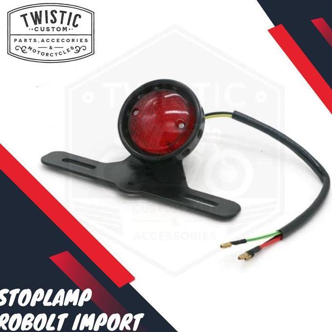 Stoplamp Soniq Lampu Classic Caferacer Japstyle Kawasaki W175 Cb Forsale