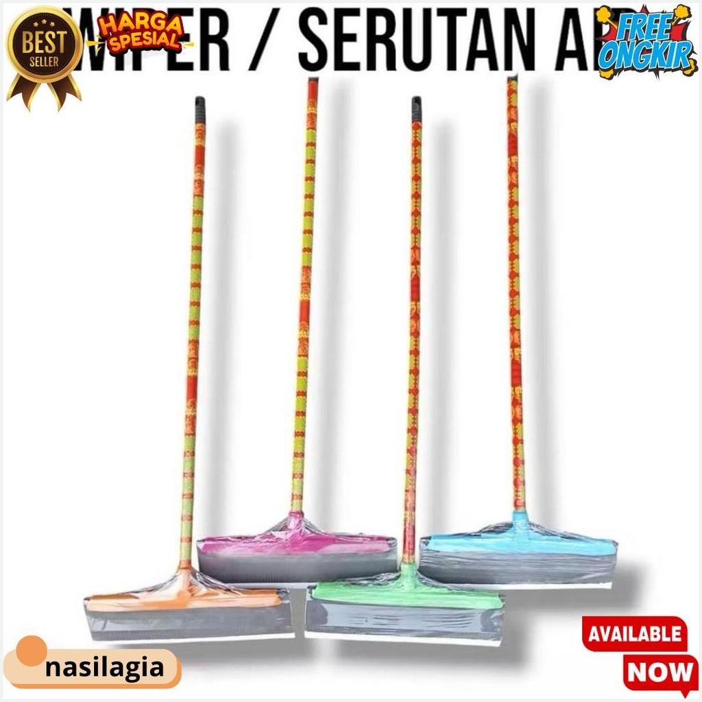 Wiper Lantai Karet Serok Air Pel Karet Lantai Pelan Wiper Pembersih Lantai Basah Termurah Banget