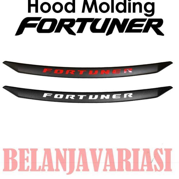 Lis Kap Mesin Fortuner 2016- Hitam Diskon