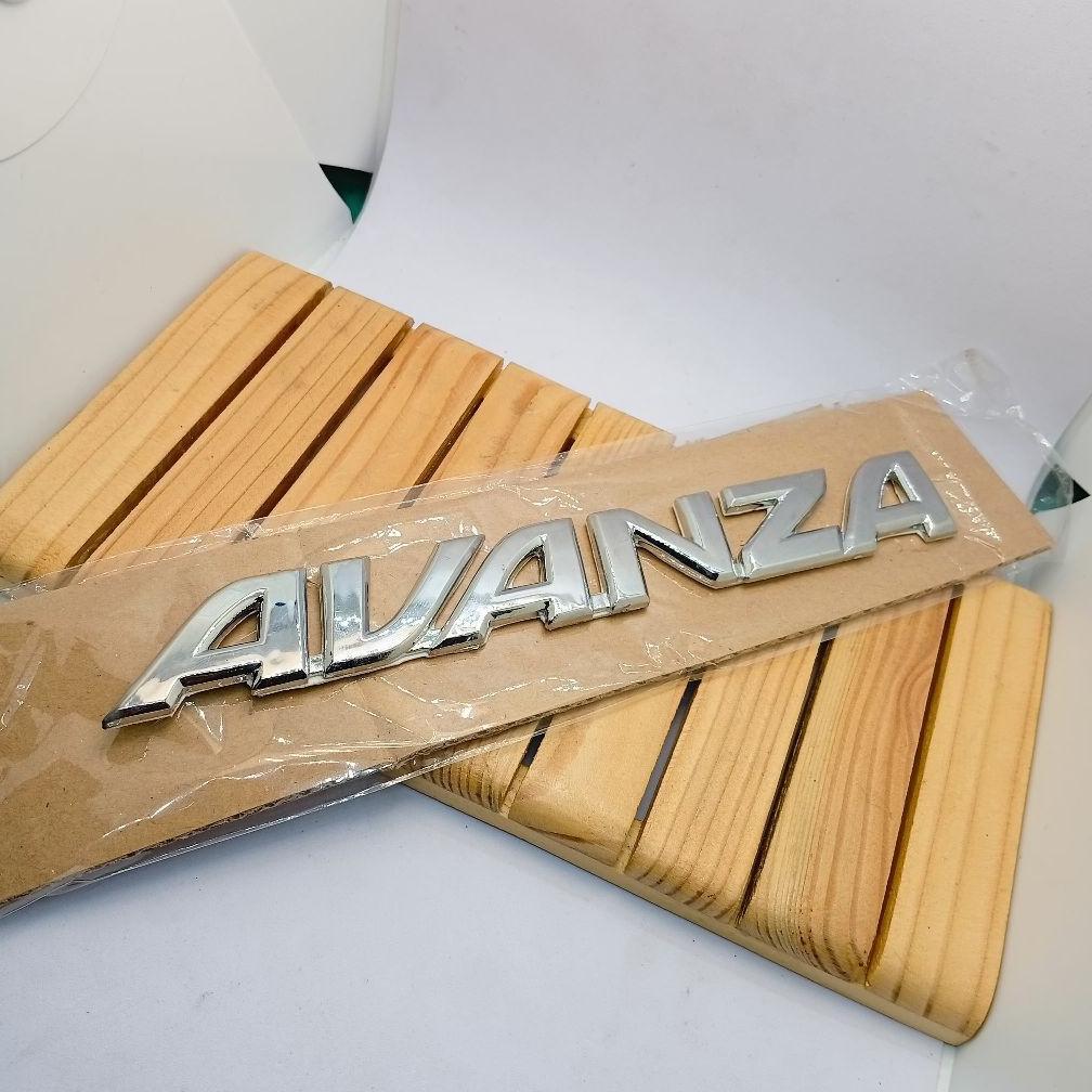 Emblem Logo Tulisan Mobil Avanza Original