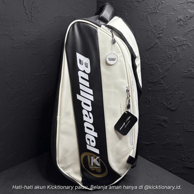 Bullpadel BPP25001 Vertex Premier White Padel Racket Bag (100% Authentic)