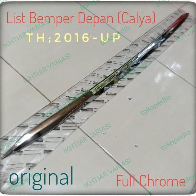 List Bemper Calya Lis Bemper Calya List Chrome Bemper Calya Original Baru