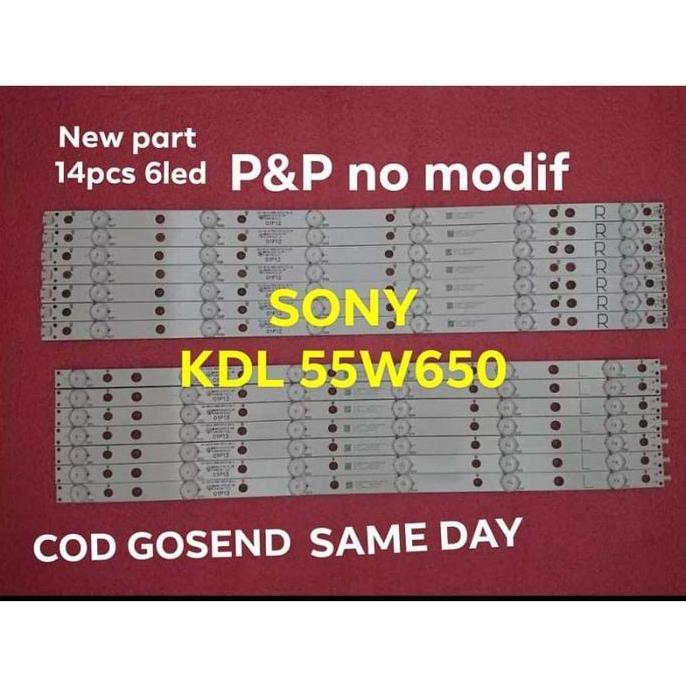 Expert- LAMPU LED BL BACKLIGHT SONY 55W KDL-55W650D 55W650D 55W650